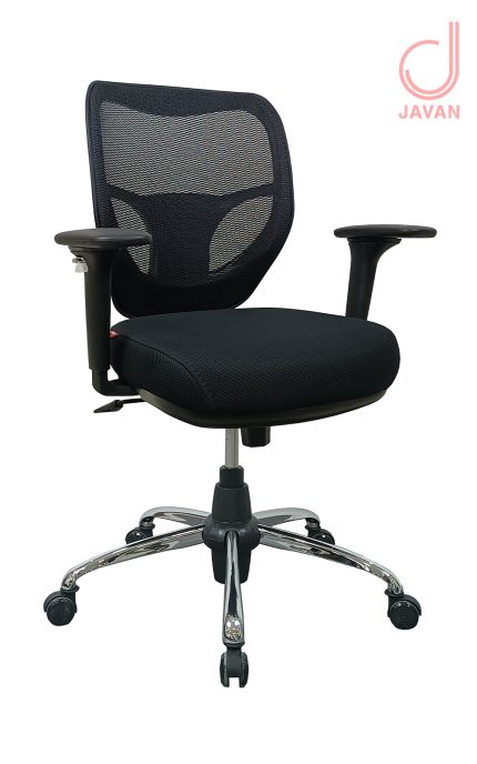 صندلی کارمندی جوان مدل 2020  فریم مشکی